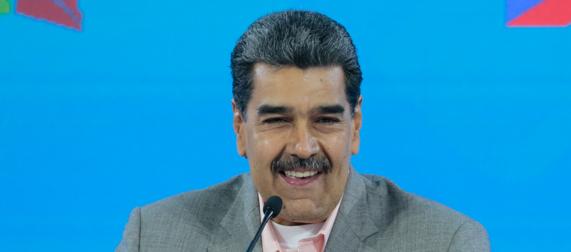 El Presidente de Venezuela, Nicolás Maduro.