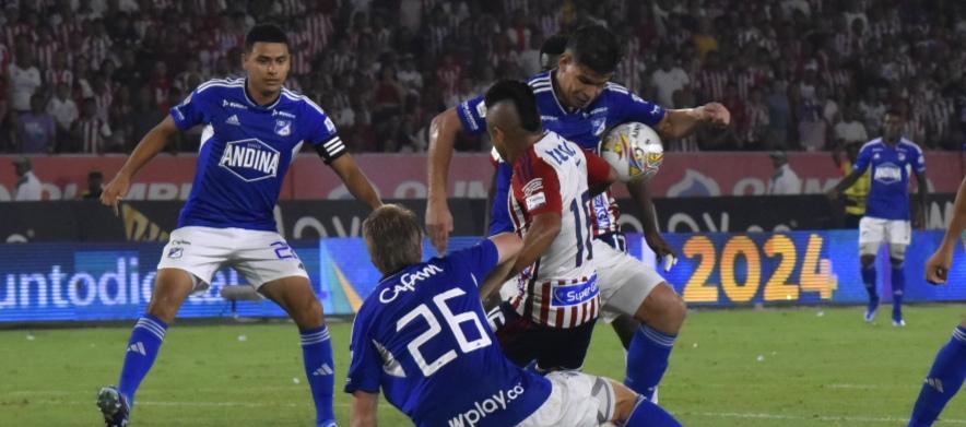 La jugada sucedió a los 80 minutos.