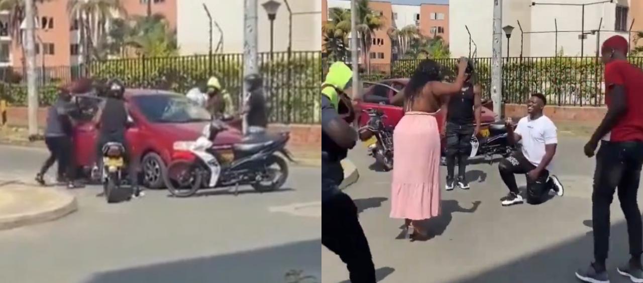 El curioso hecho tuvo lugar en Cali.