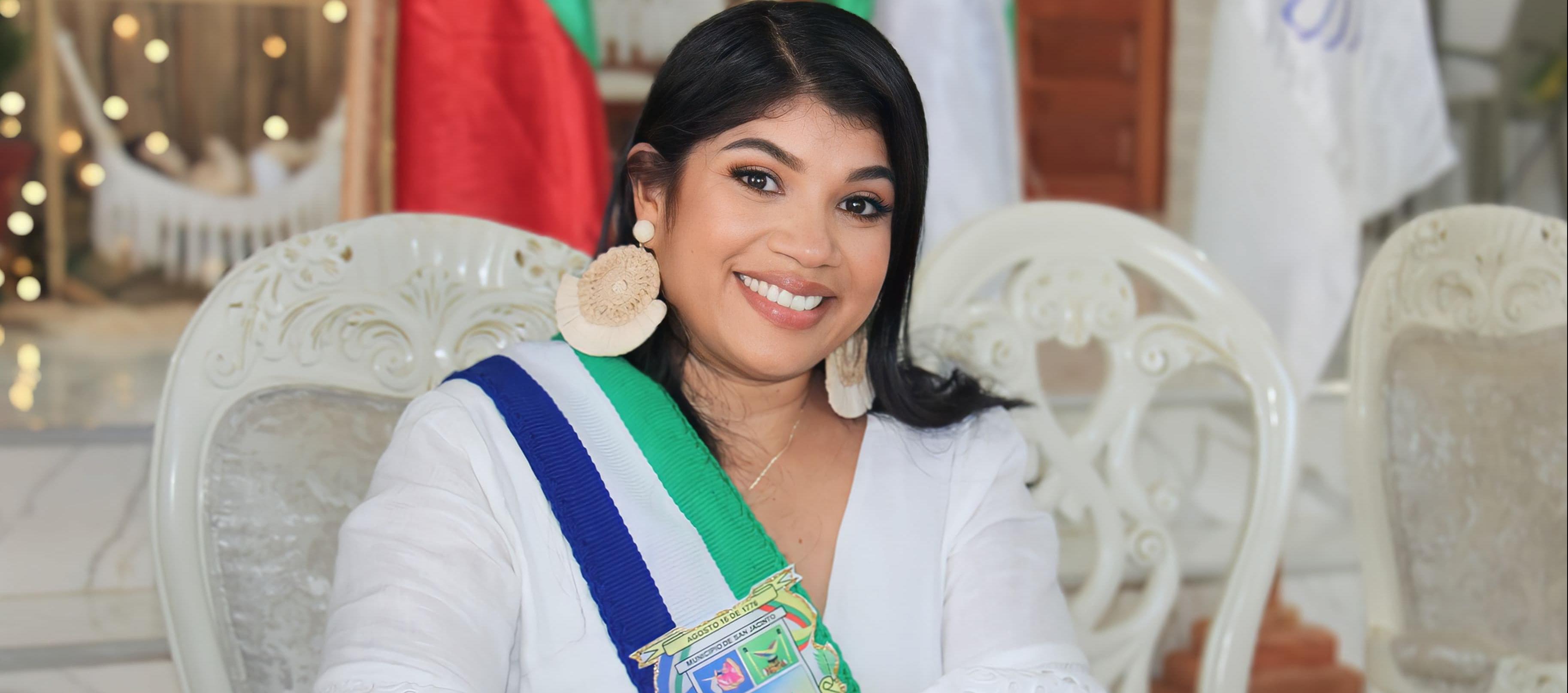 Merly Mileth Viana Pérez, alcaldesa de San Jacinto.