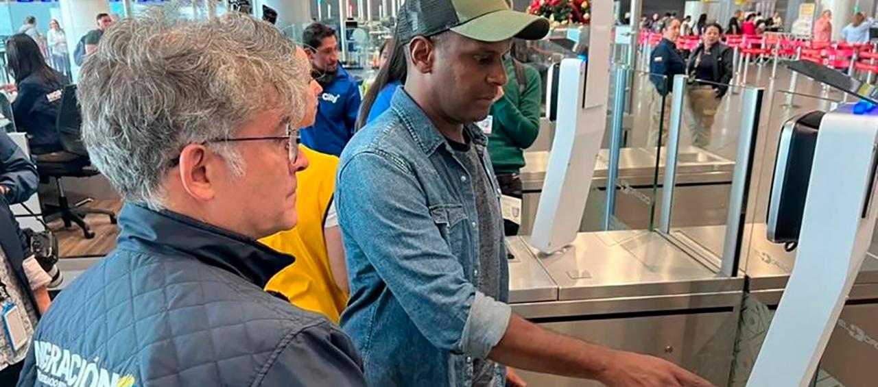 Registros de control en Migración Colombia. 