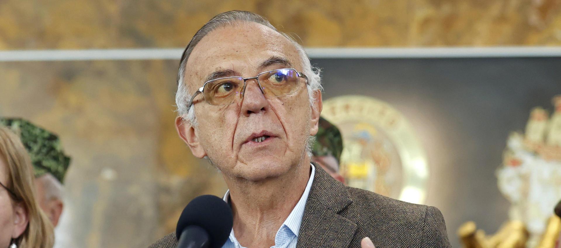 Iván Velásquez, ministro de Defensa.