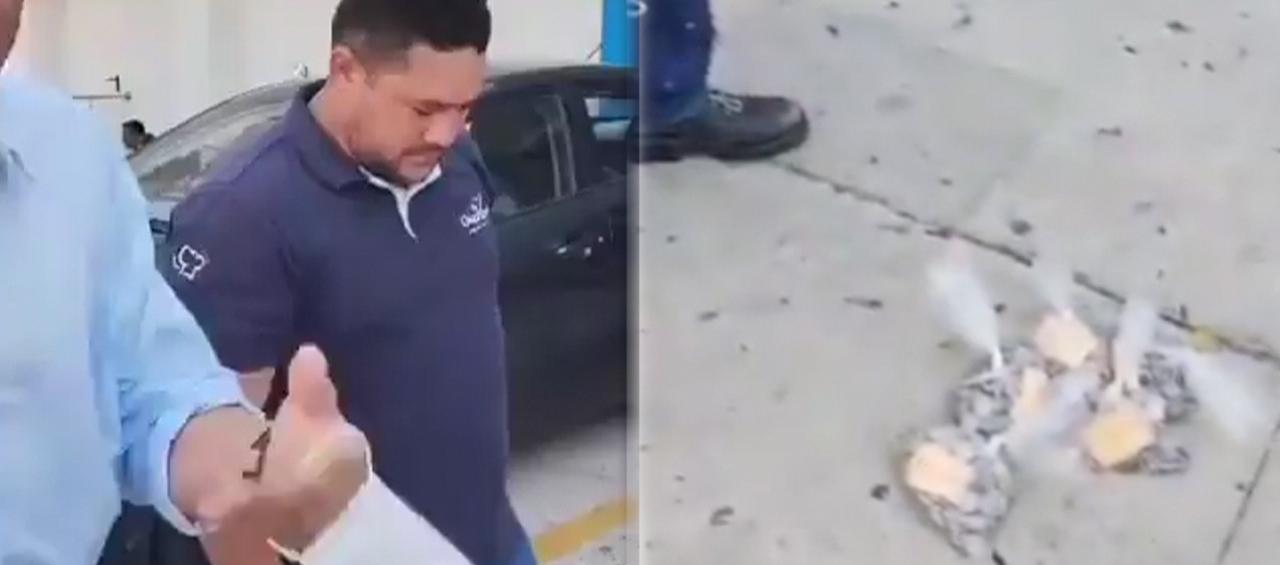 Su recibo era por 3.3360.00 pesos.