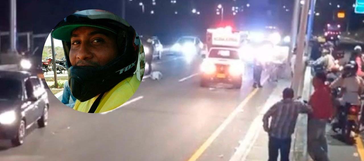 Harold Pava Castro y el lugar de los hechos.