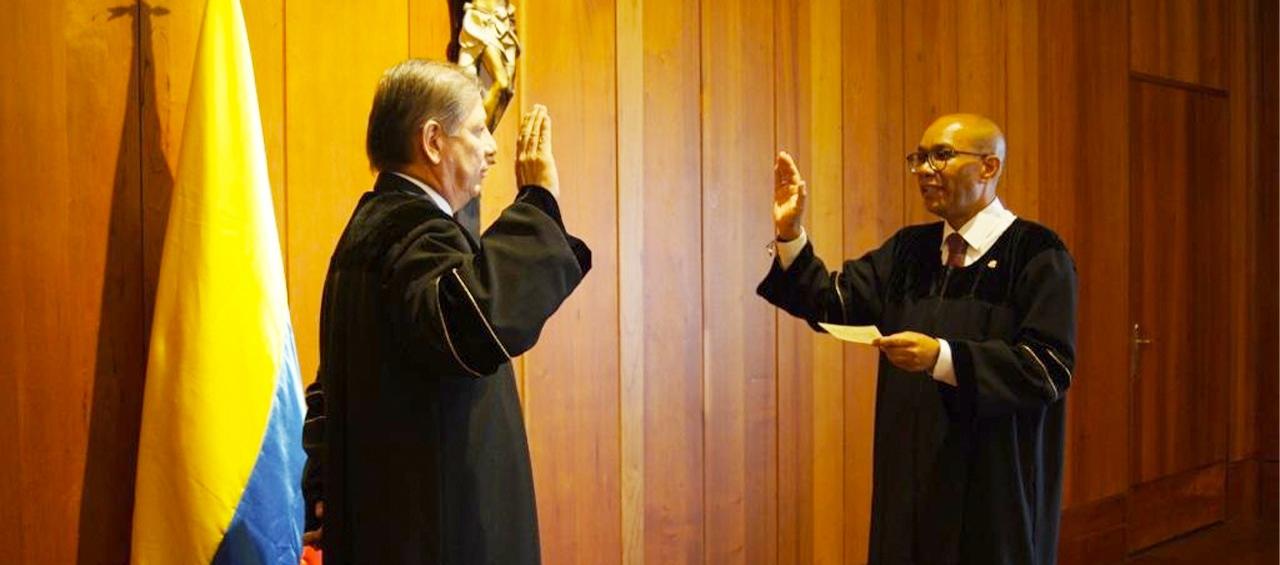 Gerson Chaverra, nuevo presidente de la Corte Suprema.