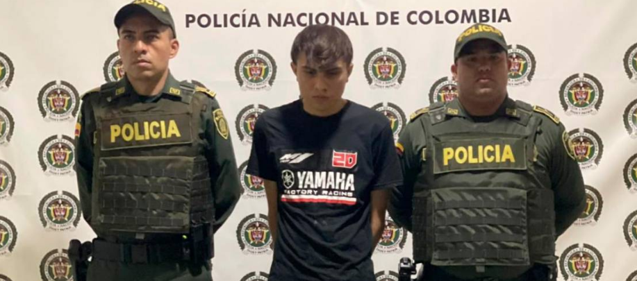 Oscar Dubán Niño Caballero, capturado.