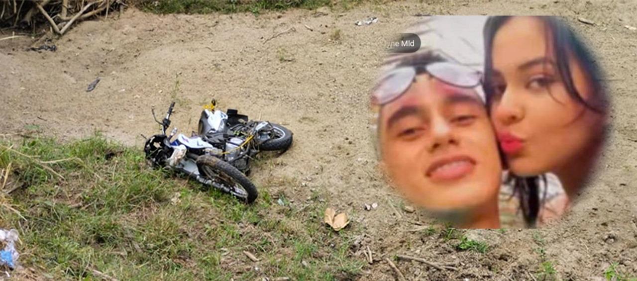 La pareja murió en el lugar del accidente. 