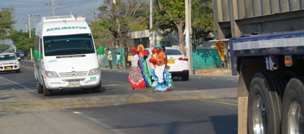 "Peajes humanos" en vía Barranquilla-Santa Marta