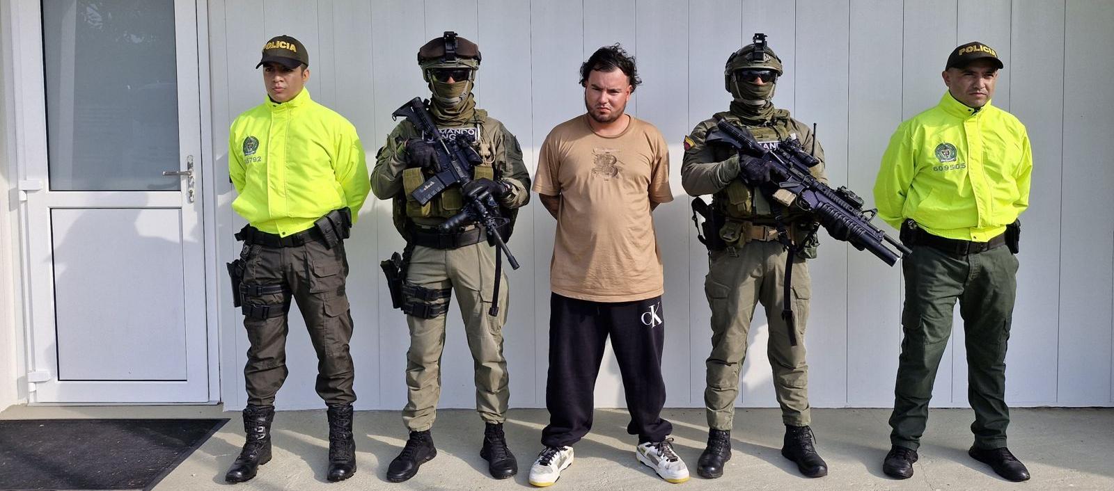 Pedro Pablo Guzmán Usma, alias 'Pelomono'.