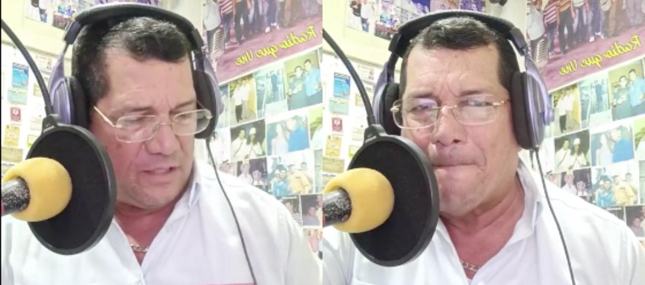 El periodista Mardonio Mejía Mendoza.