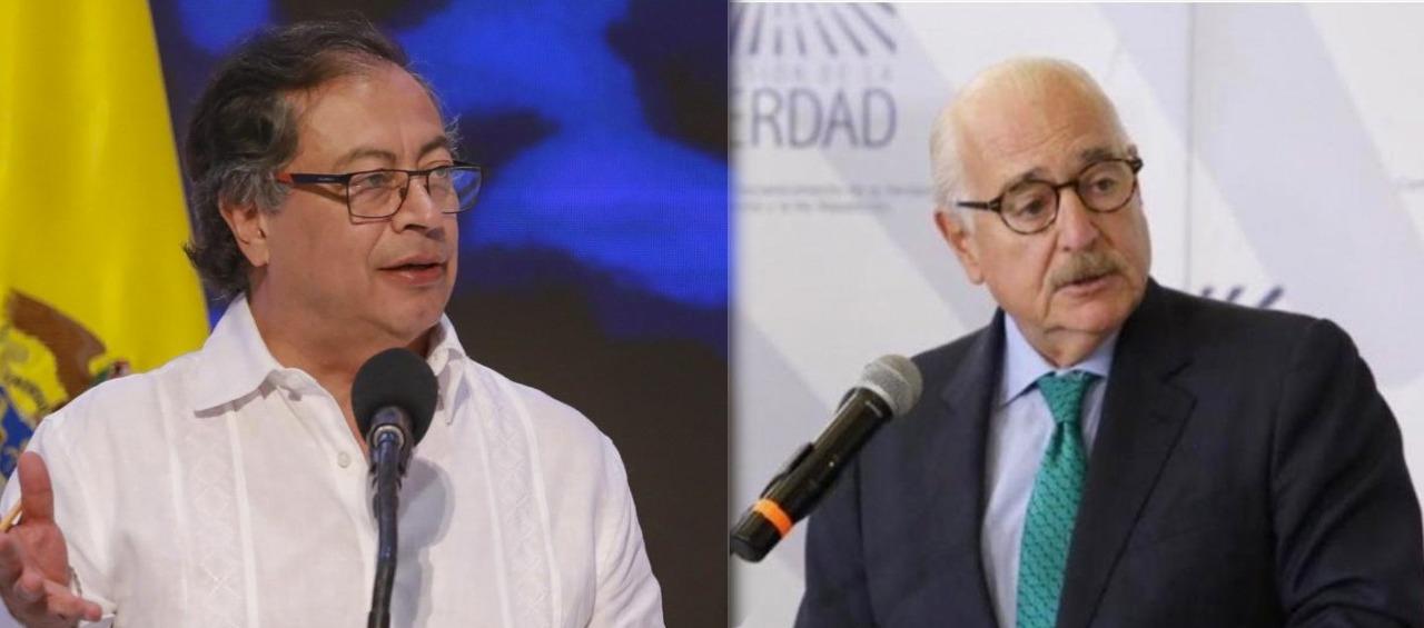 Gustavo Petro y Andrés Pastrana.