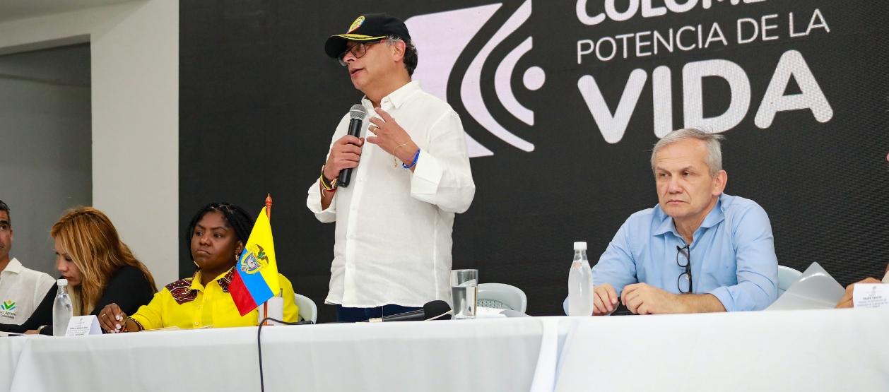 El Presidente de la República, Gustavo Petro.