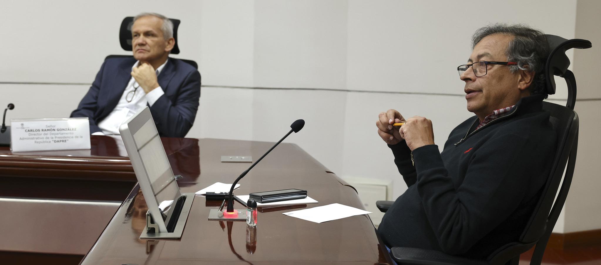 El Presidente de la República, Gustavo Petro.