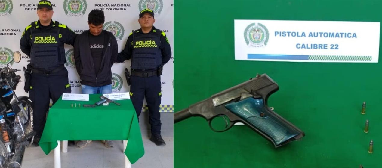 Capturan a presunto sicario del 'Clan del Golfo' en Juan de Acosta.