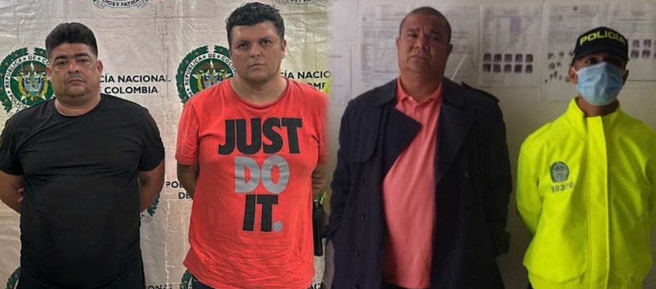 Presuntos miembros de 'Los Capos'. 