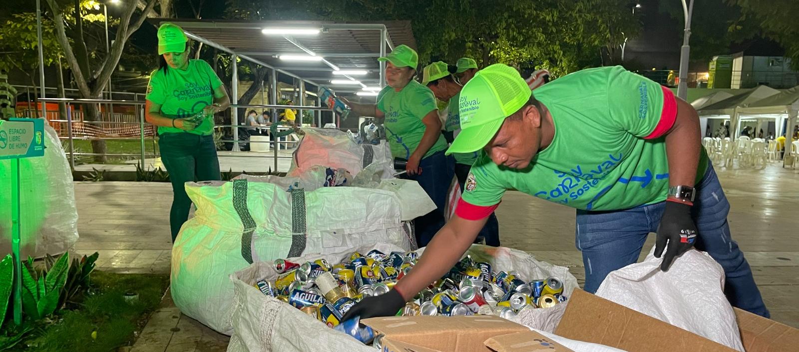 Recolección y clasificación de residuos.