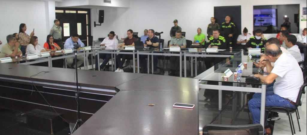 Imagen de la reunión.