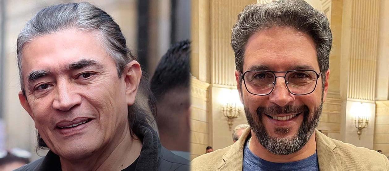 Gustavo Bolívar y Agmeth Escaf. 