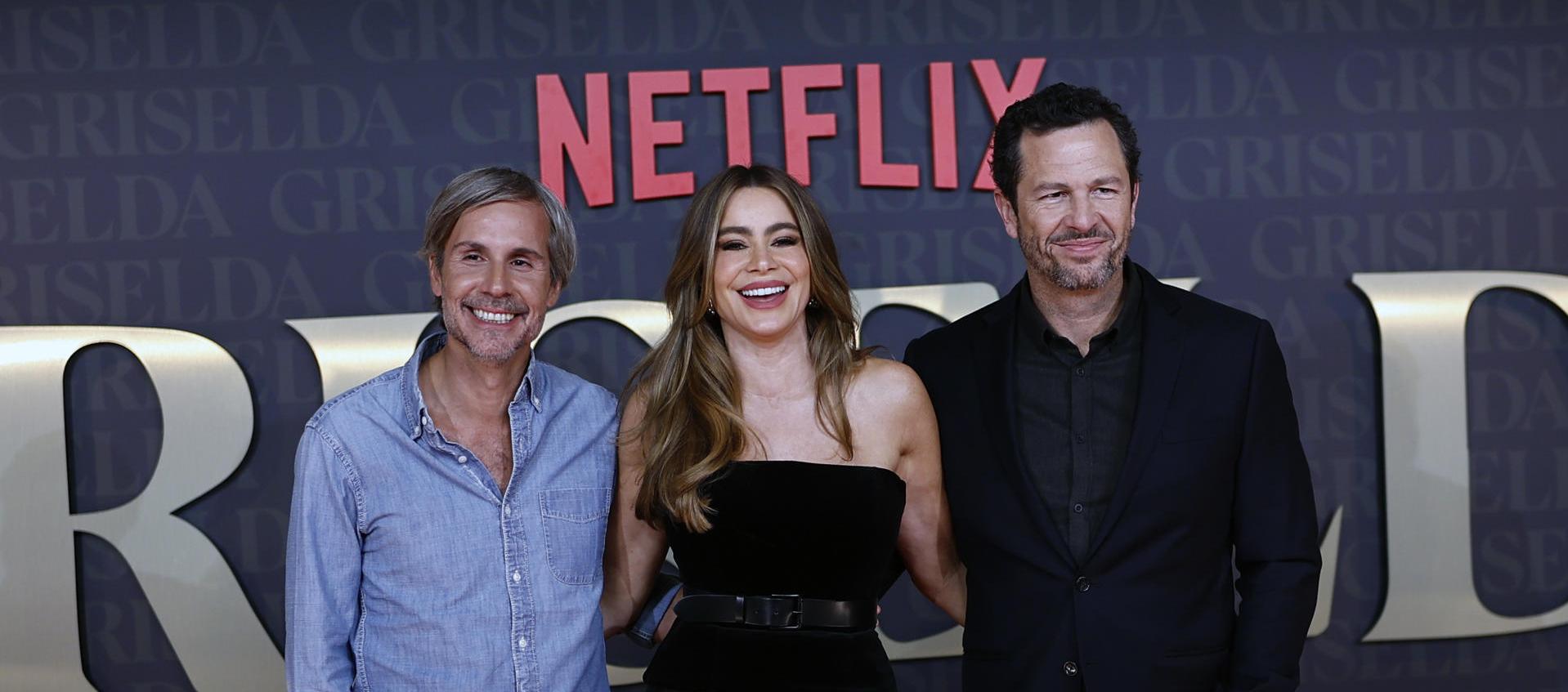 Sofía Vergara en la presentación de la serie 'Griselda'.