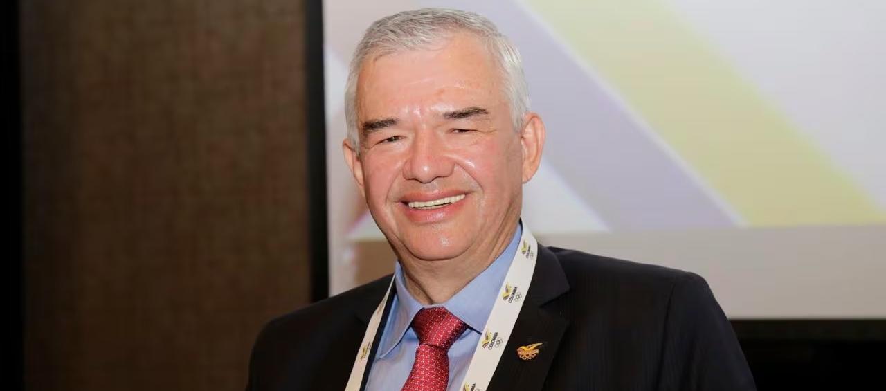 El presidente del Comité Olímpico Colombiano, Ciro Solano.