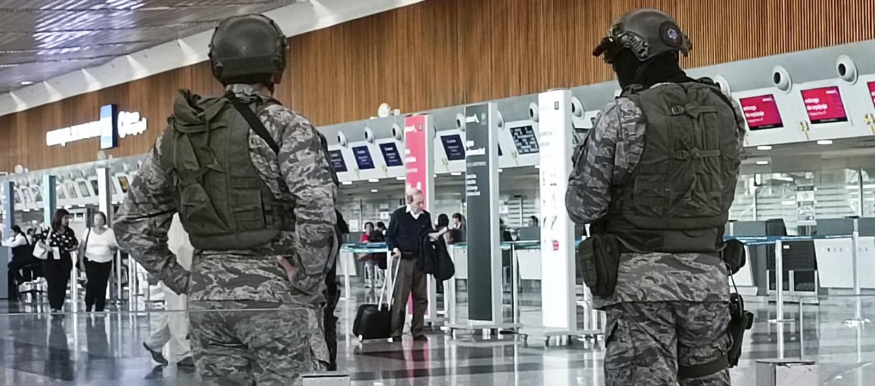 Soldados del Ejército de Ecuador.