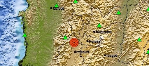Reporte del temblor.