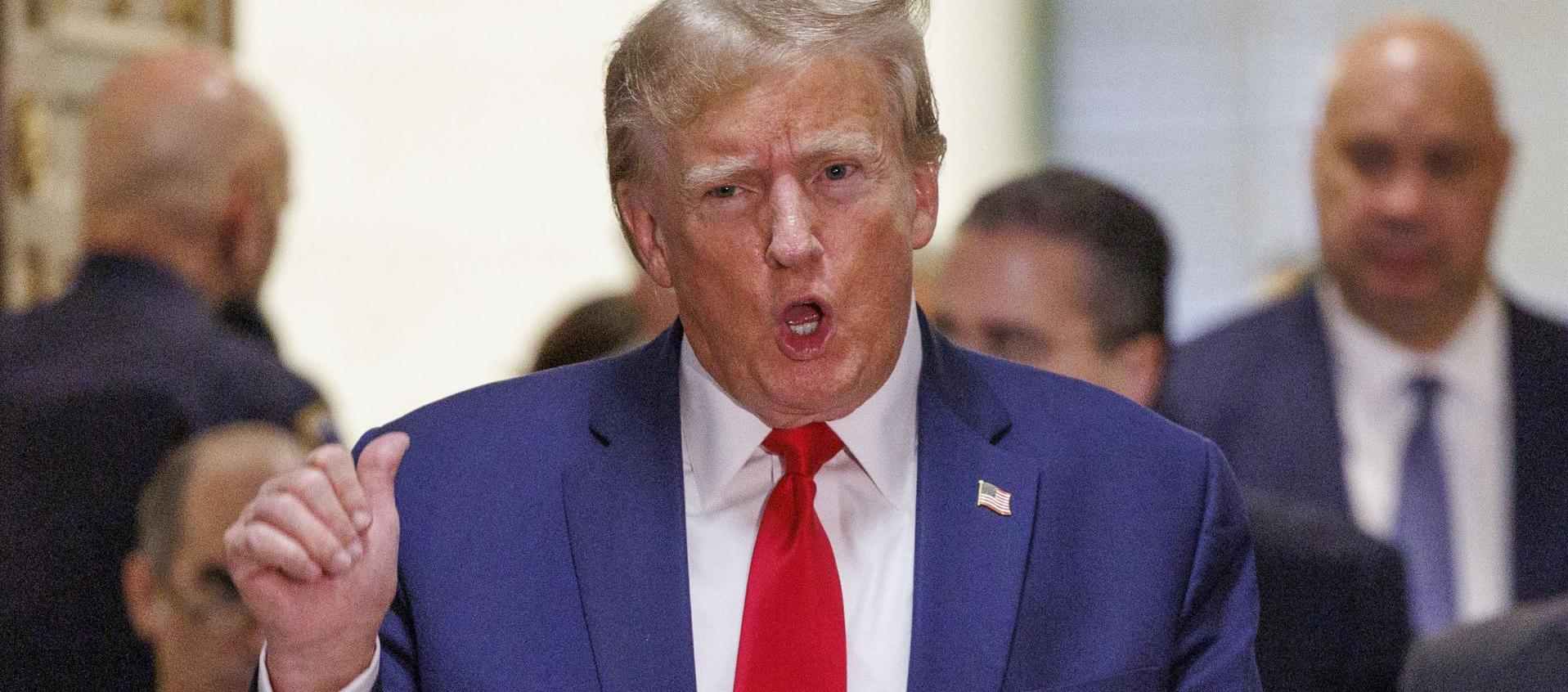 El expresidente Donald Trump