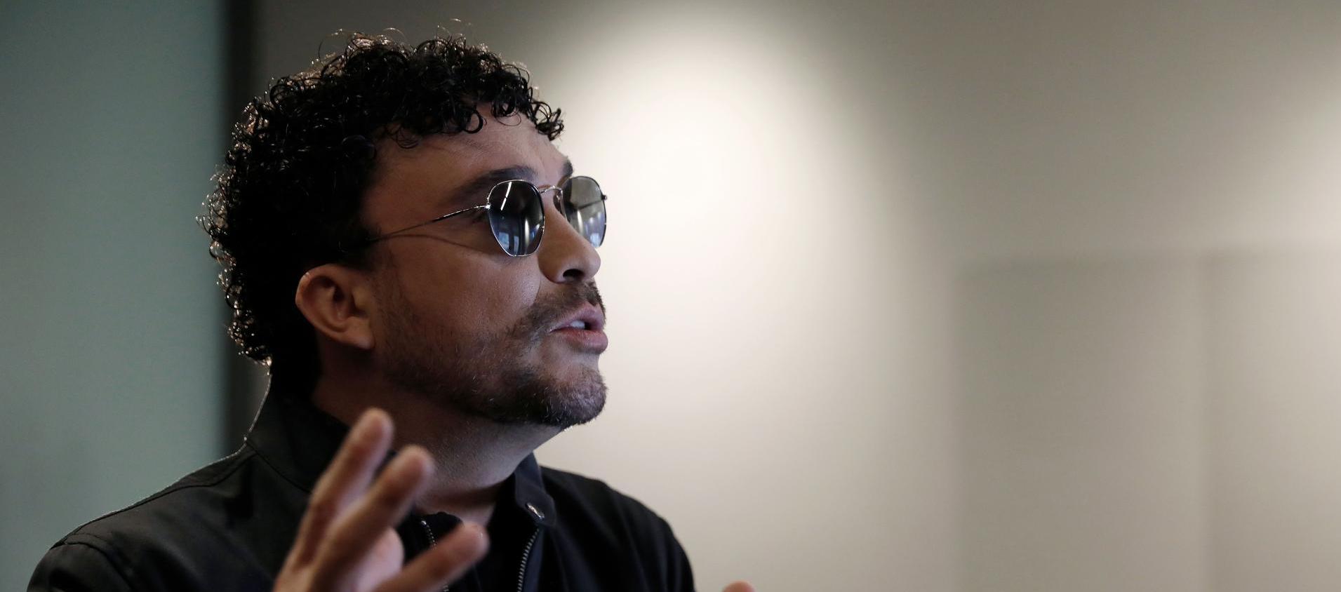 El cantante colombiano Andrés Cepeda. 