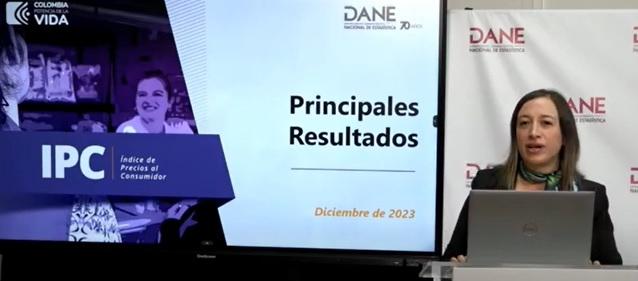 Andrea Ramírez, directora técnica de la Dirección de Metodología y Producción Estadística.