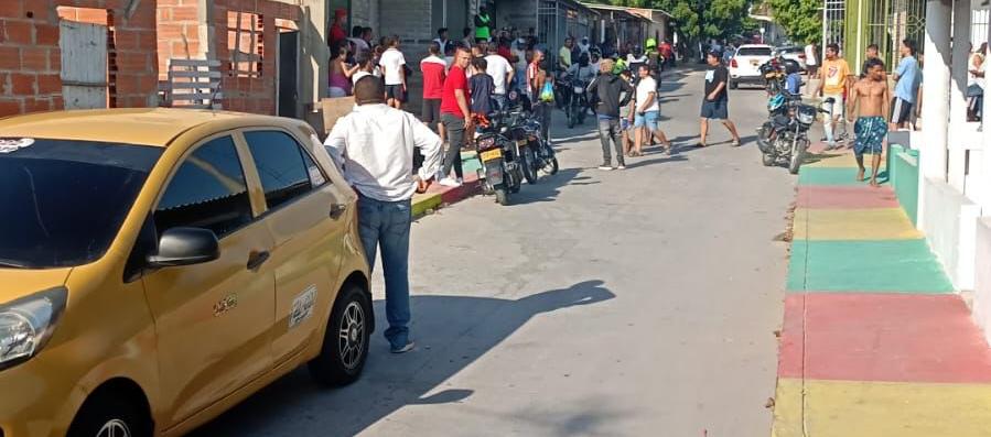 En este sector de El Edén se registró el doble homicidio