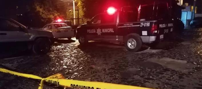 El lugar en donde fueron acribillados los tres hombres en Hermosillo