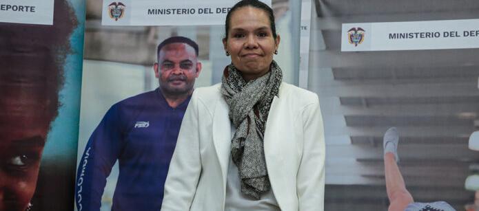 Astrid Bibiana Rodríguez, ministra del Deporte