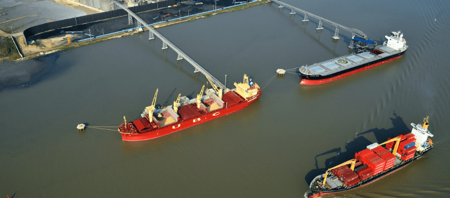 puerto Riverport en Barranquilla.