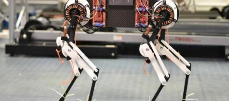 El robot es capaz de caminar a una velocidad de 5,4 milímetros por minuto 