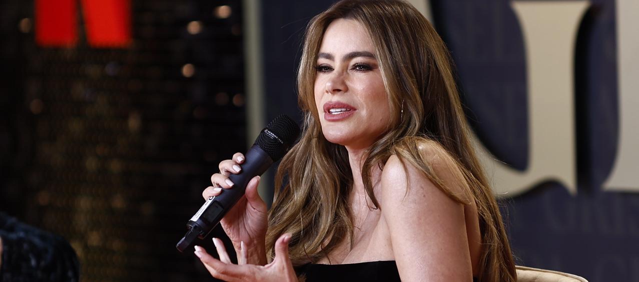 La actriz barranquillera Sofía Vergara, protagonista de la miniserie 'Griselda'.