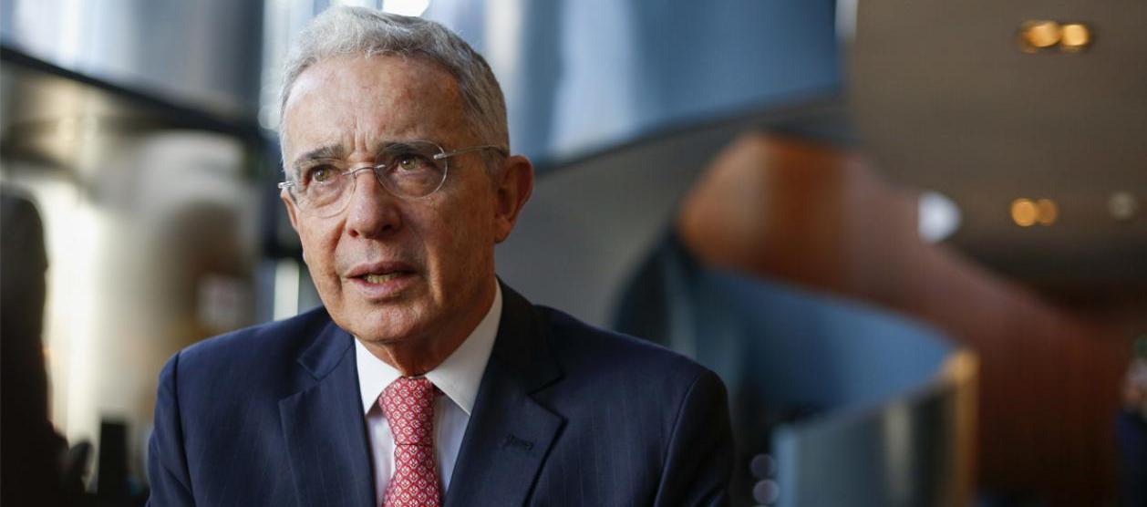 El expresidente Álvaro Uribe Vélez.