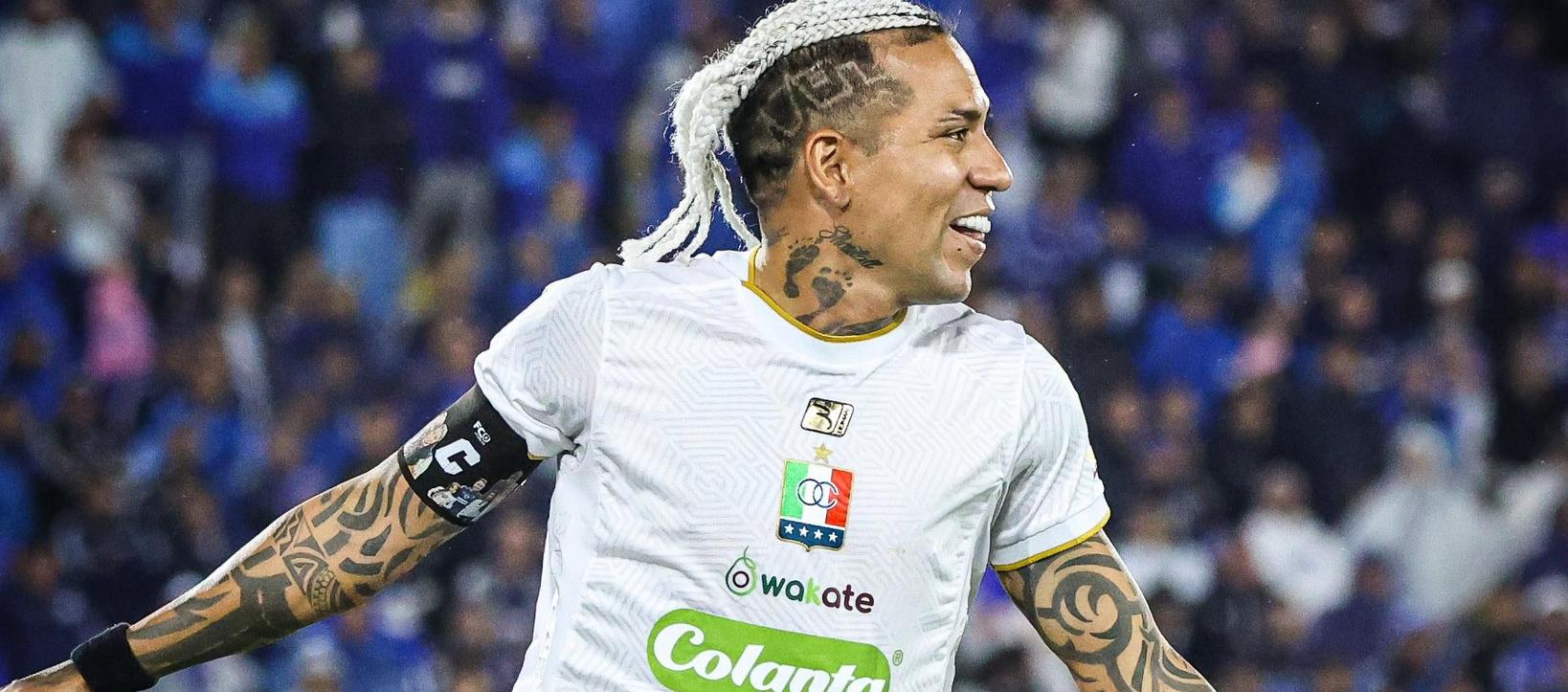 Dayro Moreno, con su gol ante Millonarios, llegó a seis en el presente torneo. 