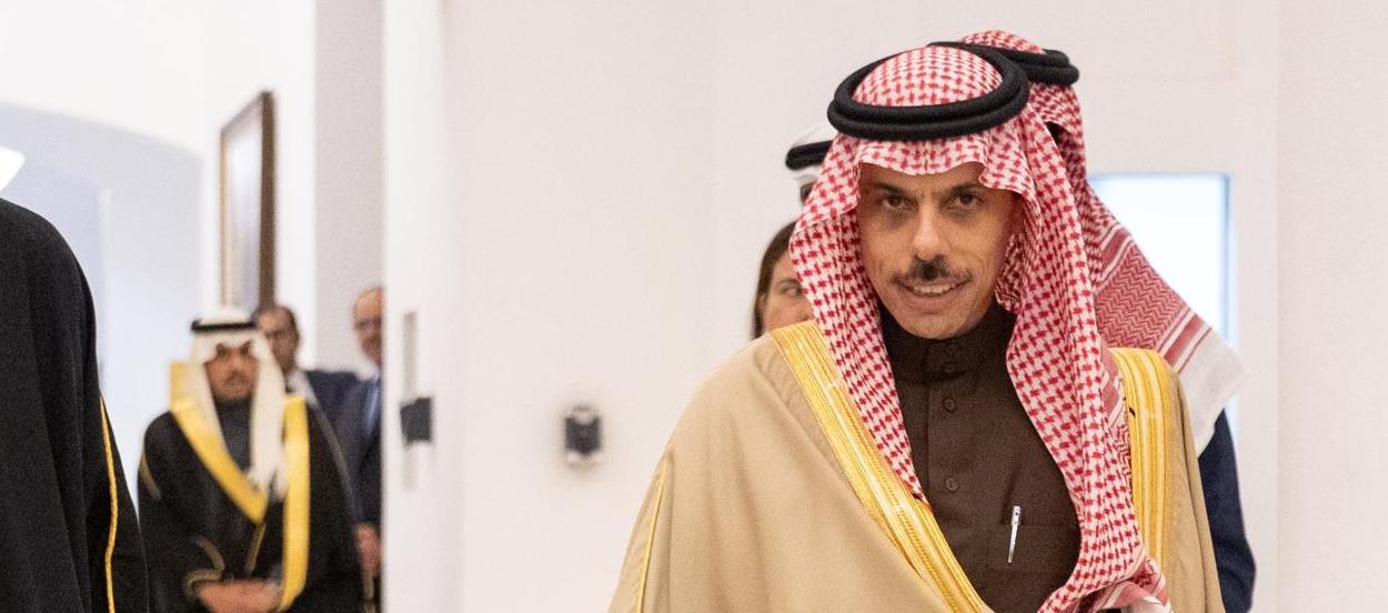 Faisal bin Farhan, ministro de Exteriores saudí.