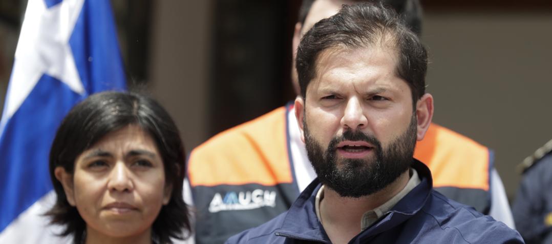 El presidente de Chile, Gabiel Boric.