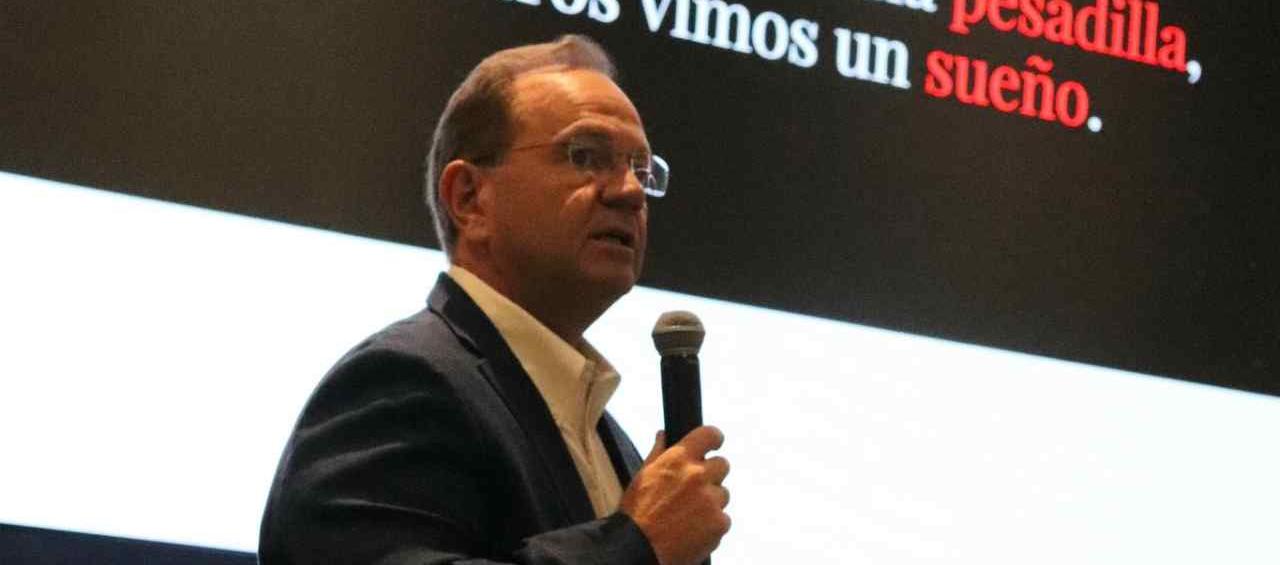 Camilo Pérez López, presidente del Comité Olímpico Paraguayo.