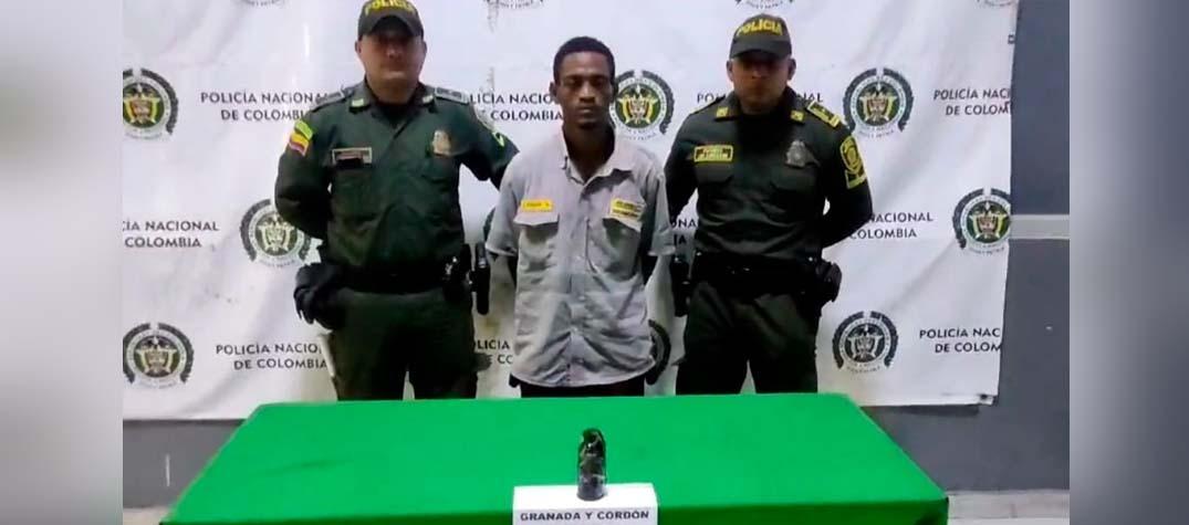 Carlos Iglesias Berrío, capturado. 