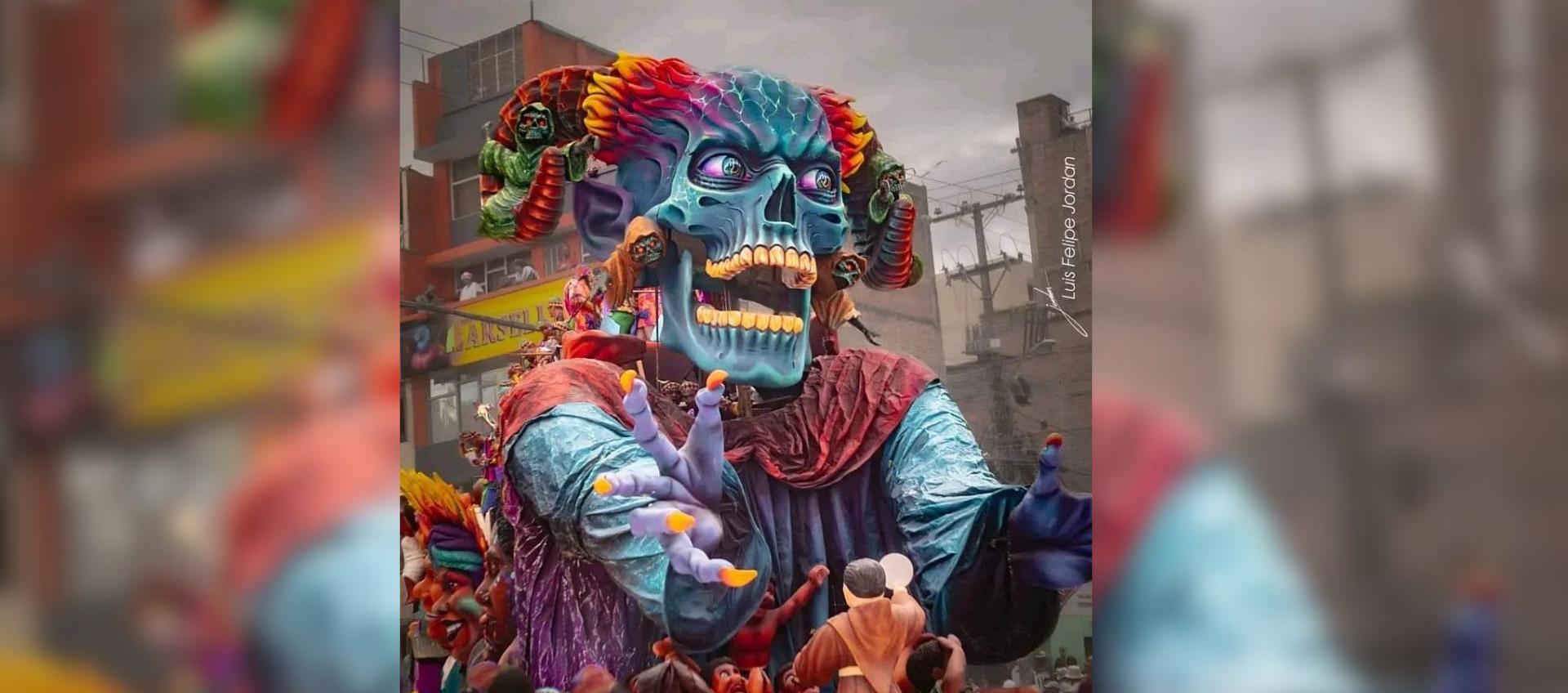 Carroza 'Contra viento y marea'.