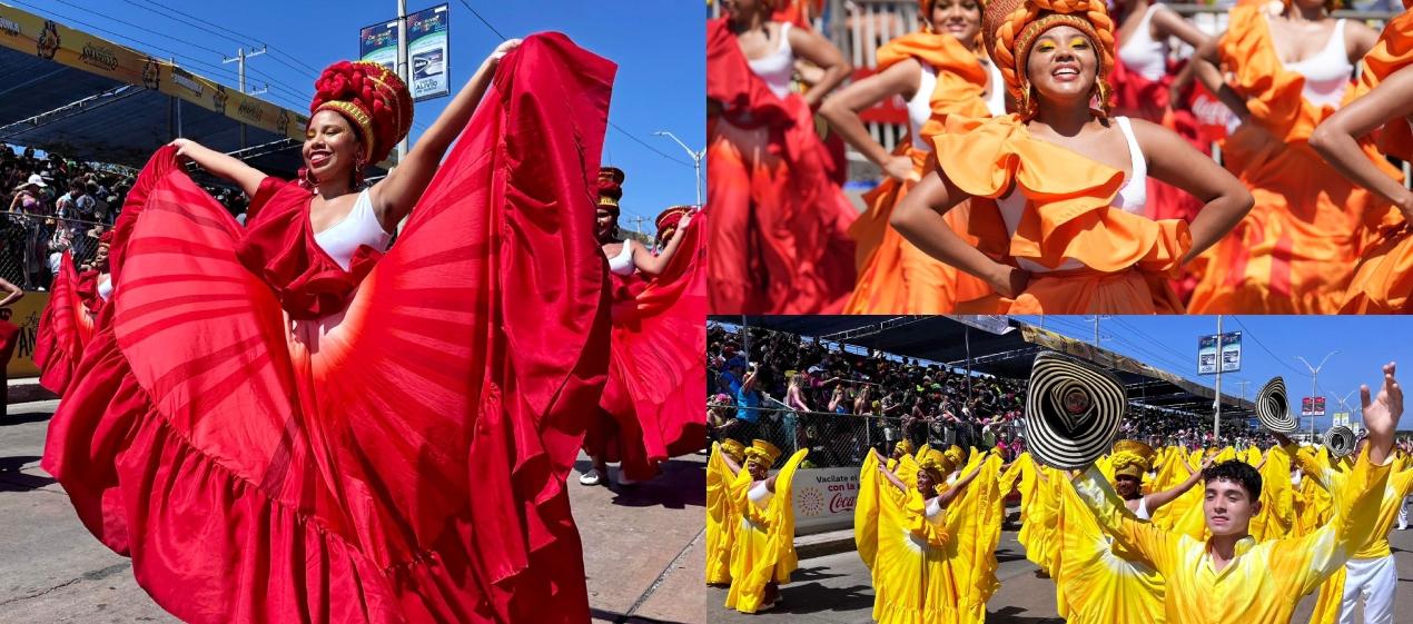 Jóvenes de las Casas Distritales de Cultura. 
