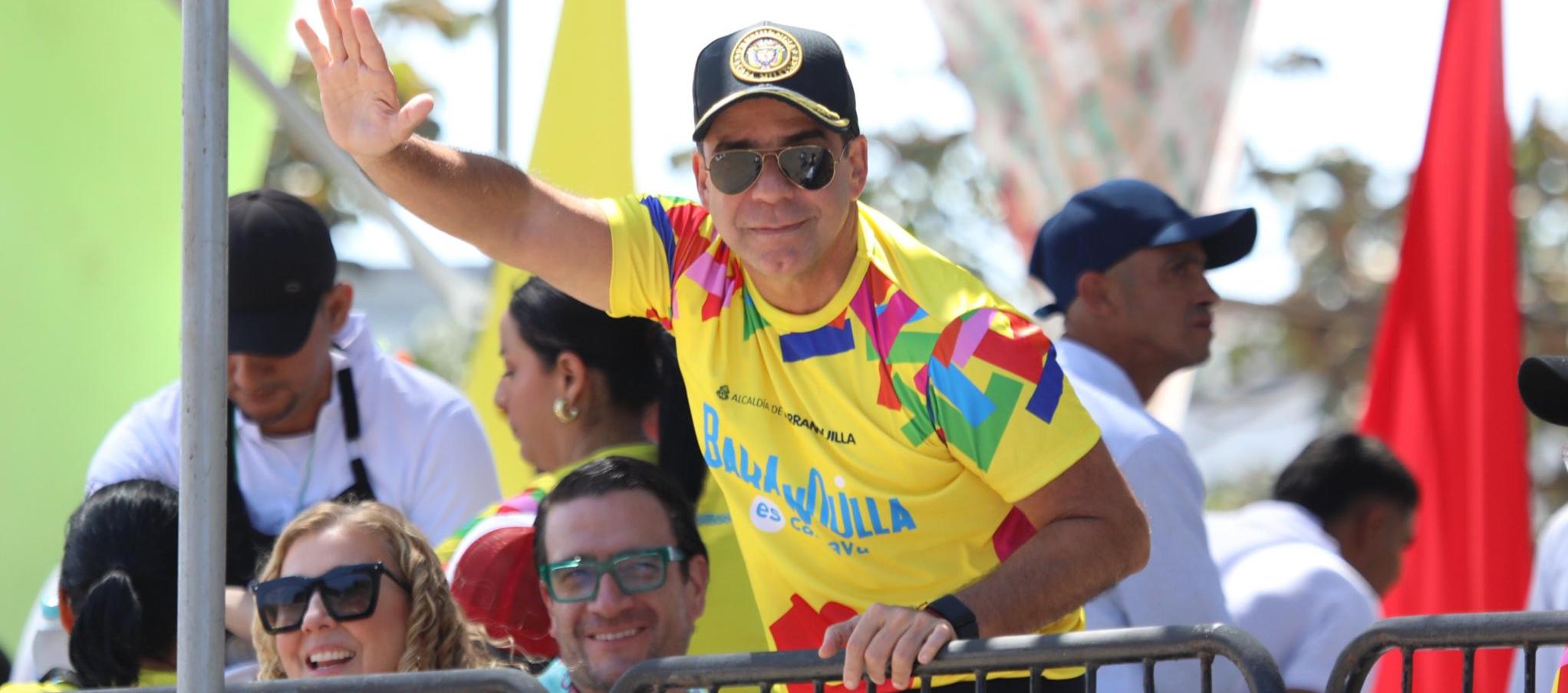 El Alcalde de Barranquilla, Alex Char.