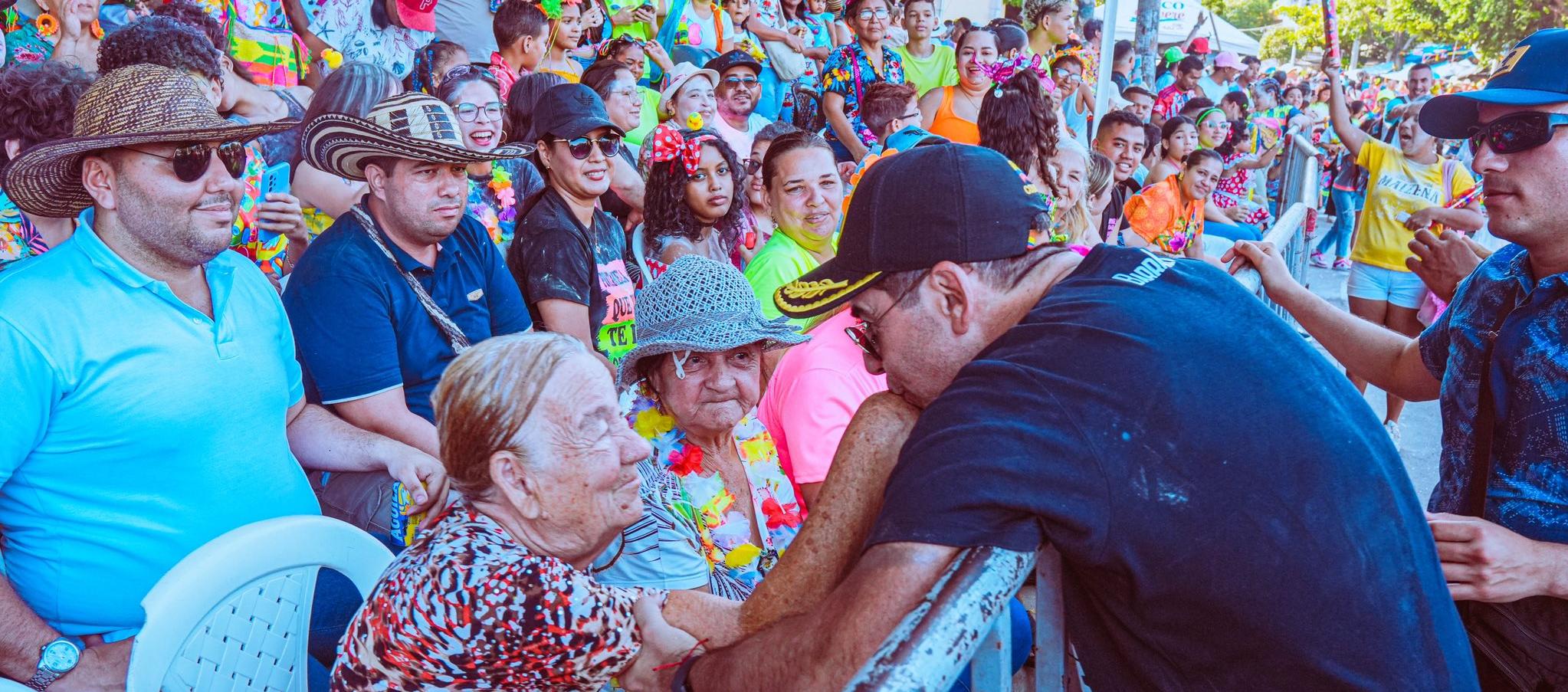 El alcalde destacó el comportamiento ciudadano. 