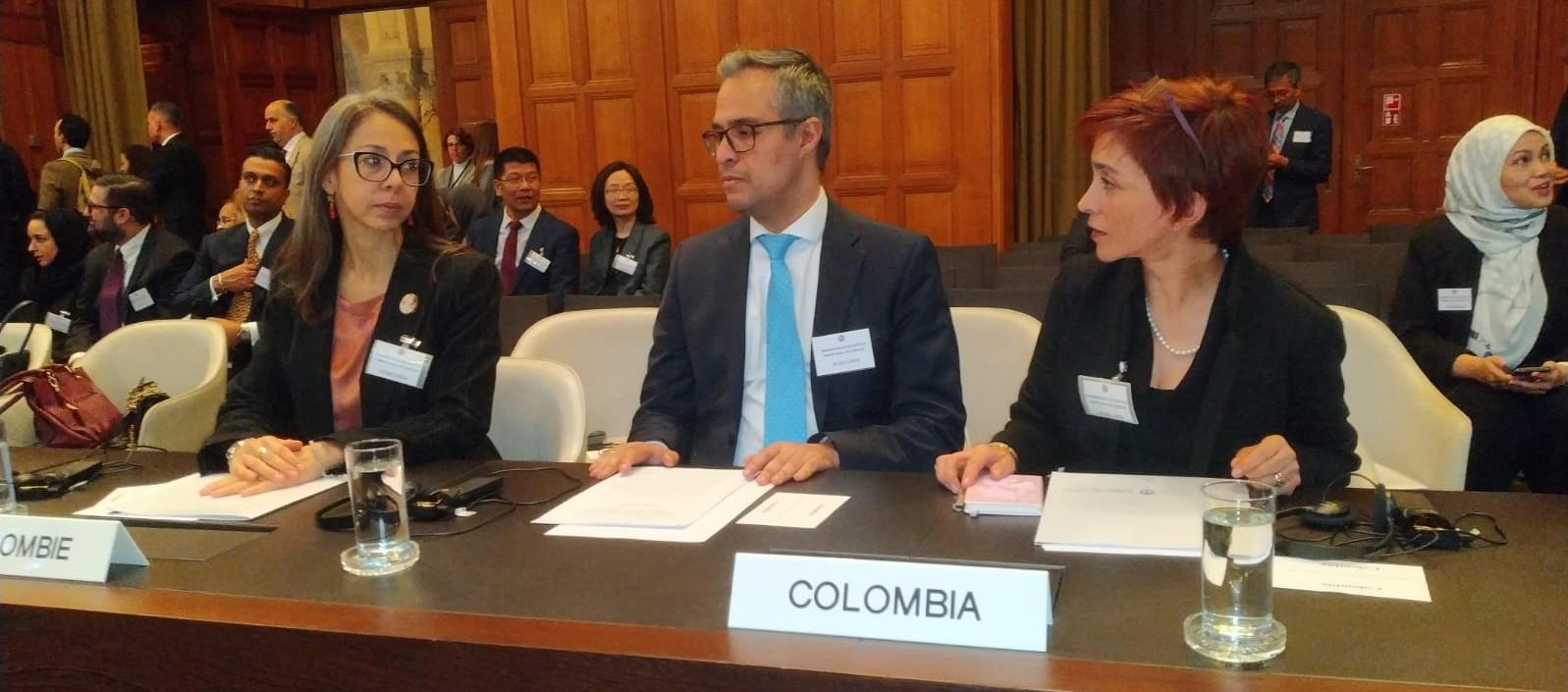 Colombia urge en la CIJ garantizar la existencia del pueblo palestino.