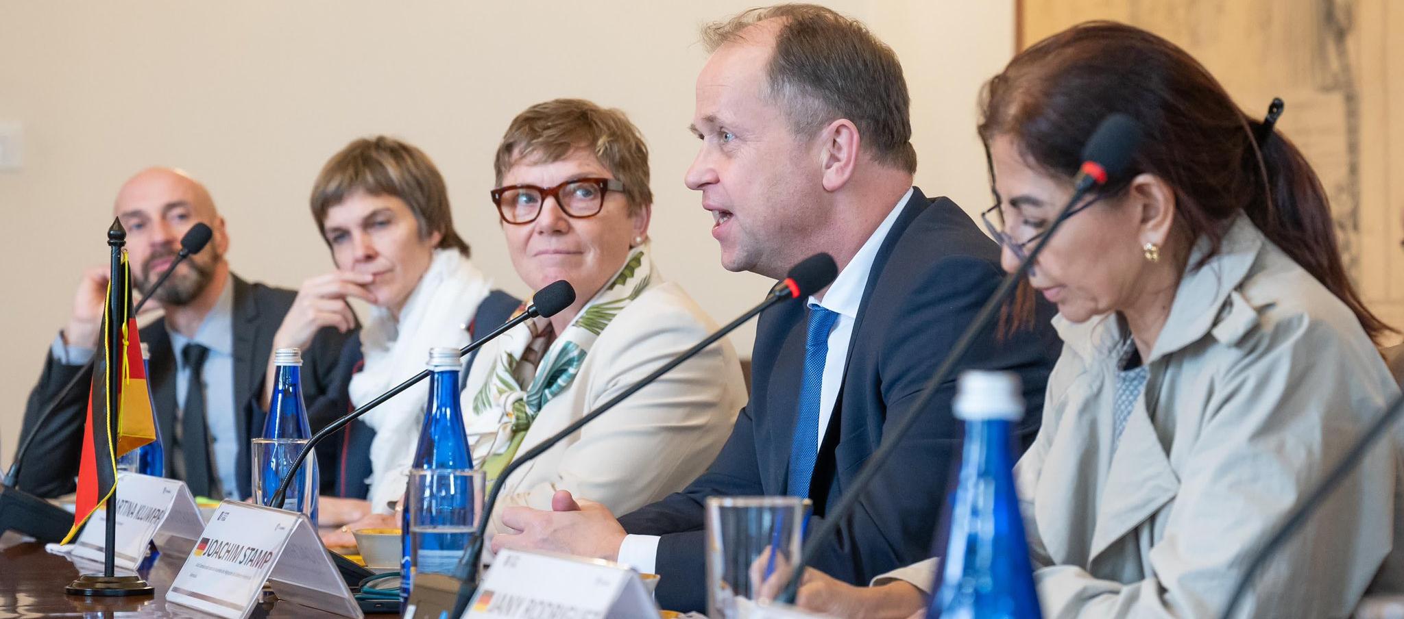 Delegación de Alemania de visita en Colombia.