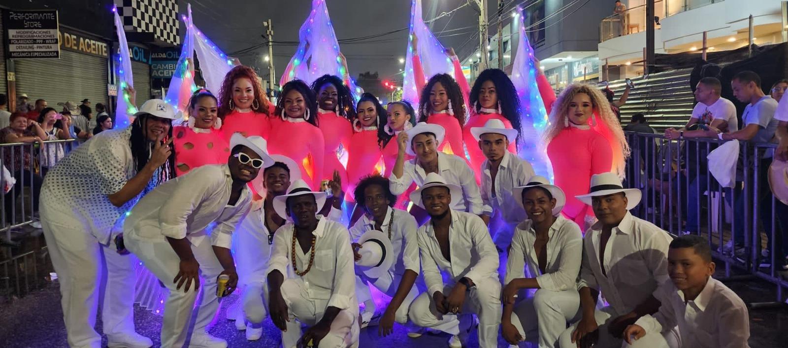 Delegación de Washington en la Guacherna en Barranquilla.