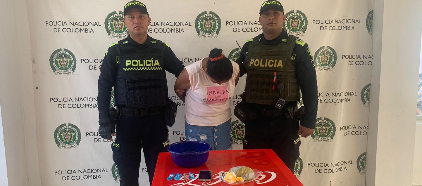 Edilma Postes Mercado, capturada. 