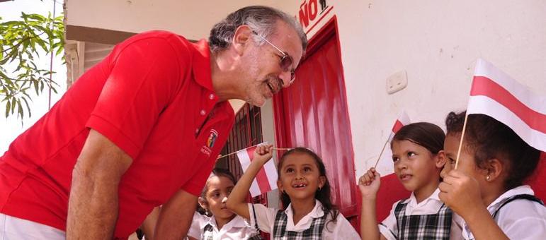 Eduardo Verano, gobernador del Atlántico.